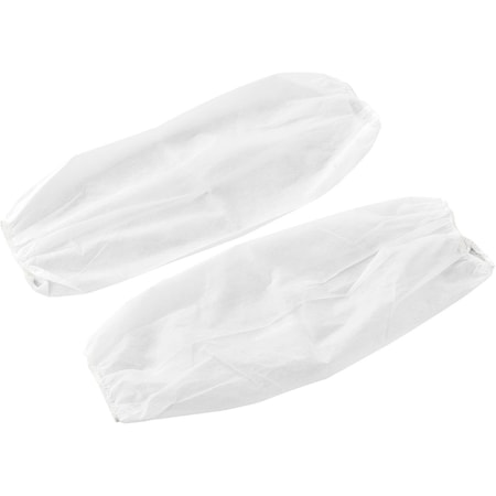 Global Industrial Disposable Sleeves, 18 in Length, White, 200 PK 708207